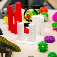 3d printing different functional objects