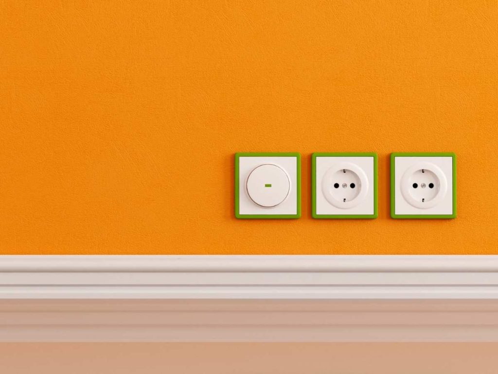 multiple wall outlets