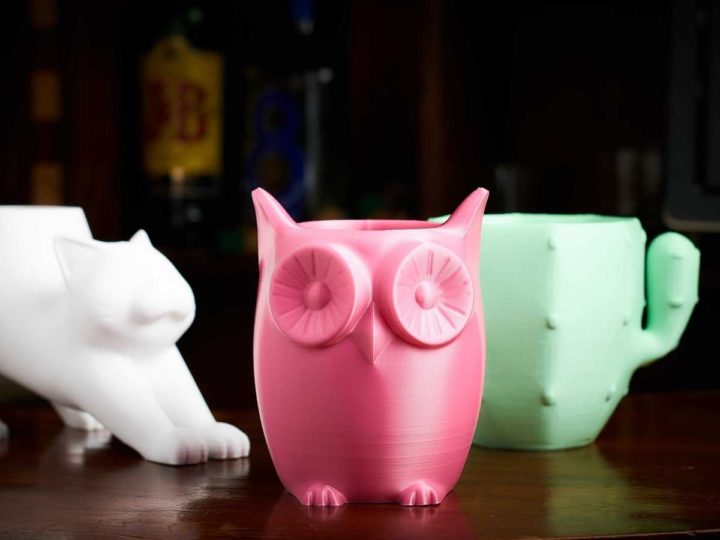 3d printed animal pots