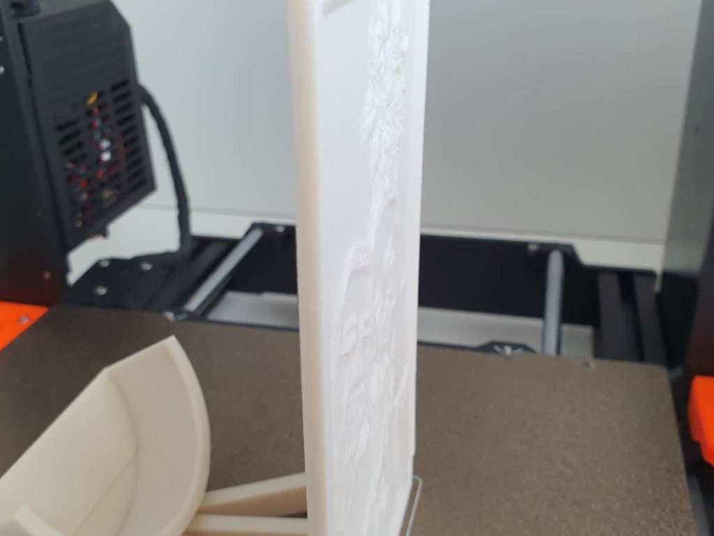 vertical 3d printed lithophane