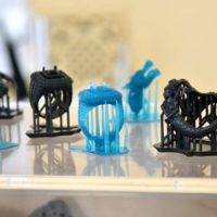 3d printed objects with water soluble supports