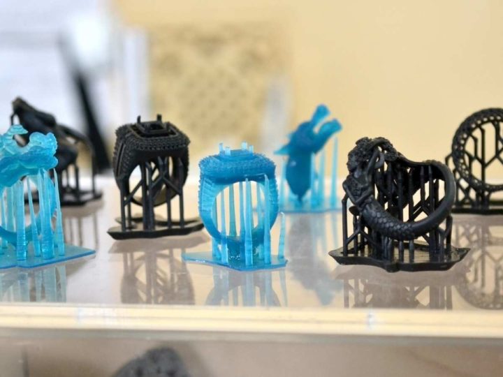 3d printed objects with water soluble supports