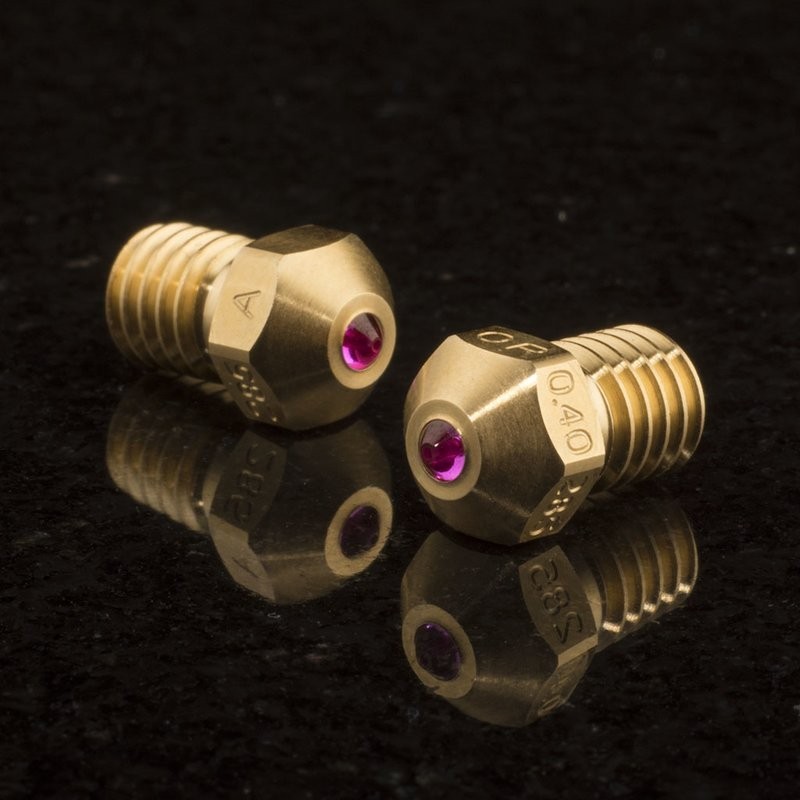 ruby tip nozzle for 3d printer