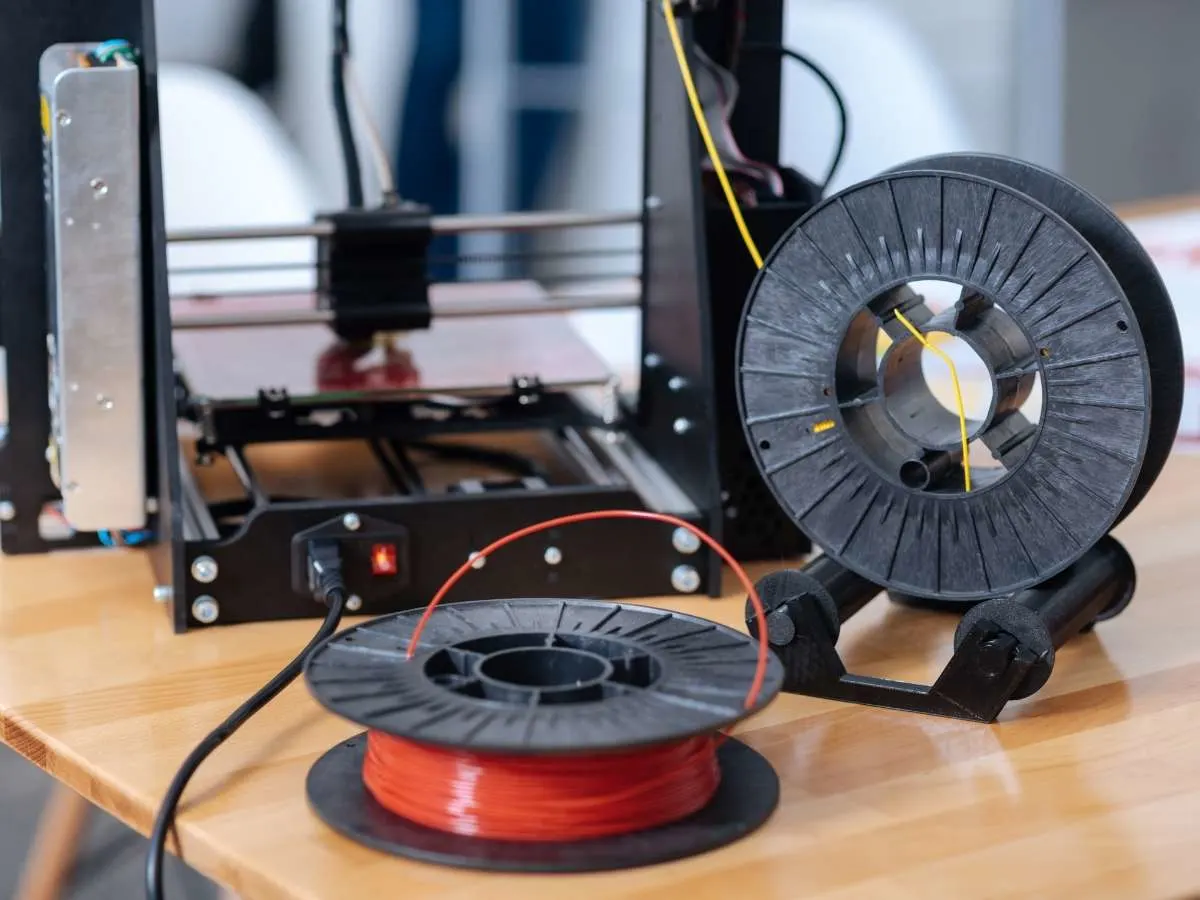 3d printer with 2 spools of filament