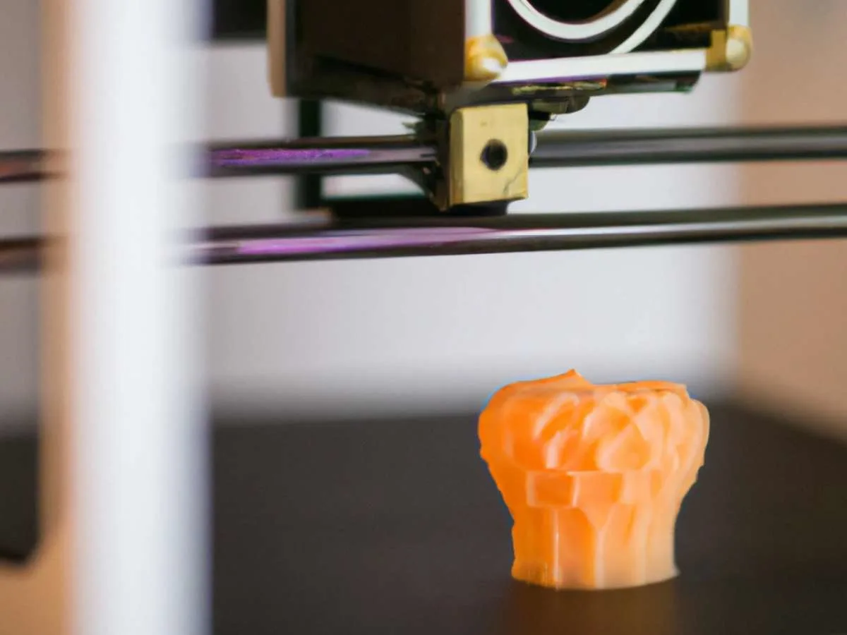 spongy 3d printed object