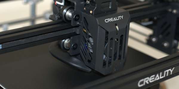 creality ender-5 s1 closeup of extruder